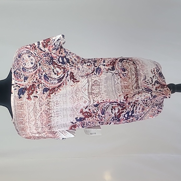 style & co wpmen 0X abstract t-shirt short sleeve - Picture 4 of 4